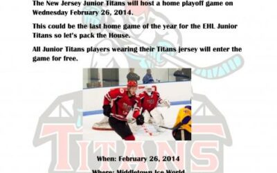 Titans EHL Team Prepares for Playoffs