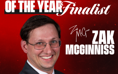 McGinniss Named as Finalist